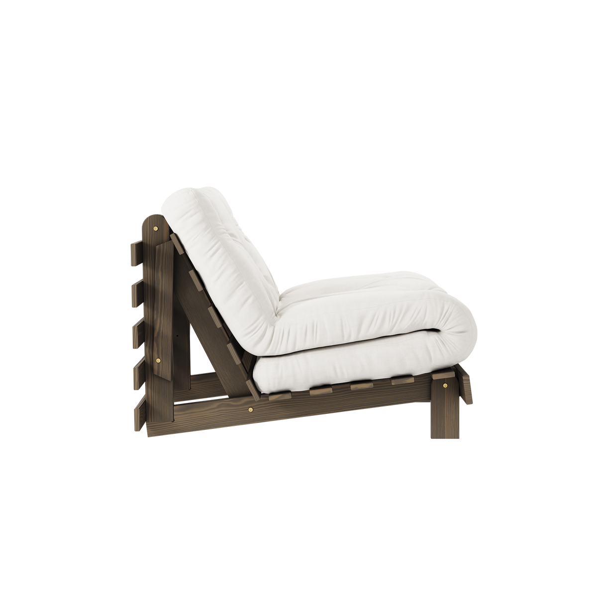 ROOTS CAROB BROWN 90 X 200 W. ROOTS MATTRESS NATURAL