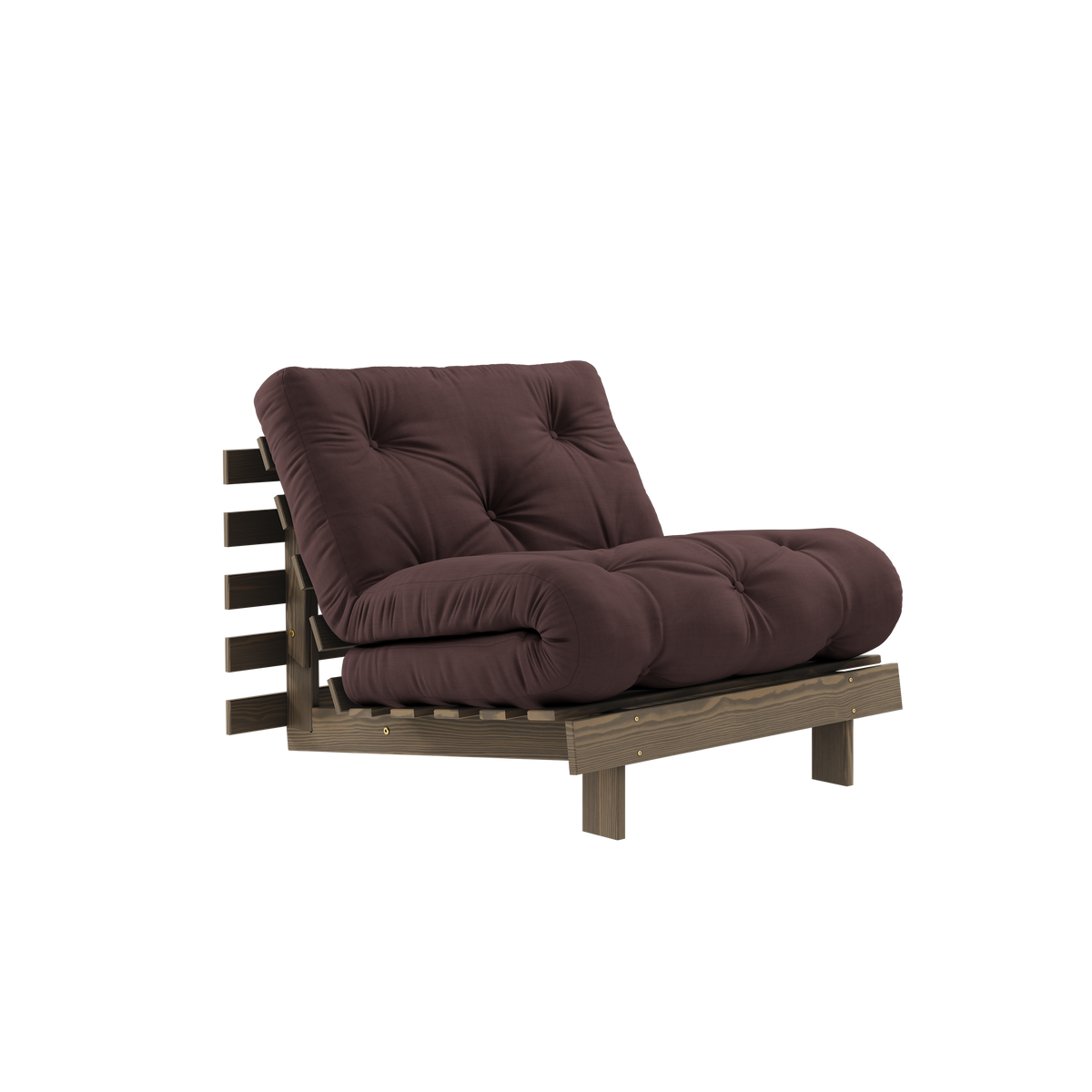 ROOTS CAROB BROWN 90 X 200 W. ROOTS MATTRESS BROWN
