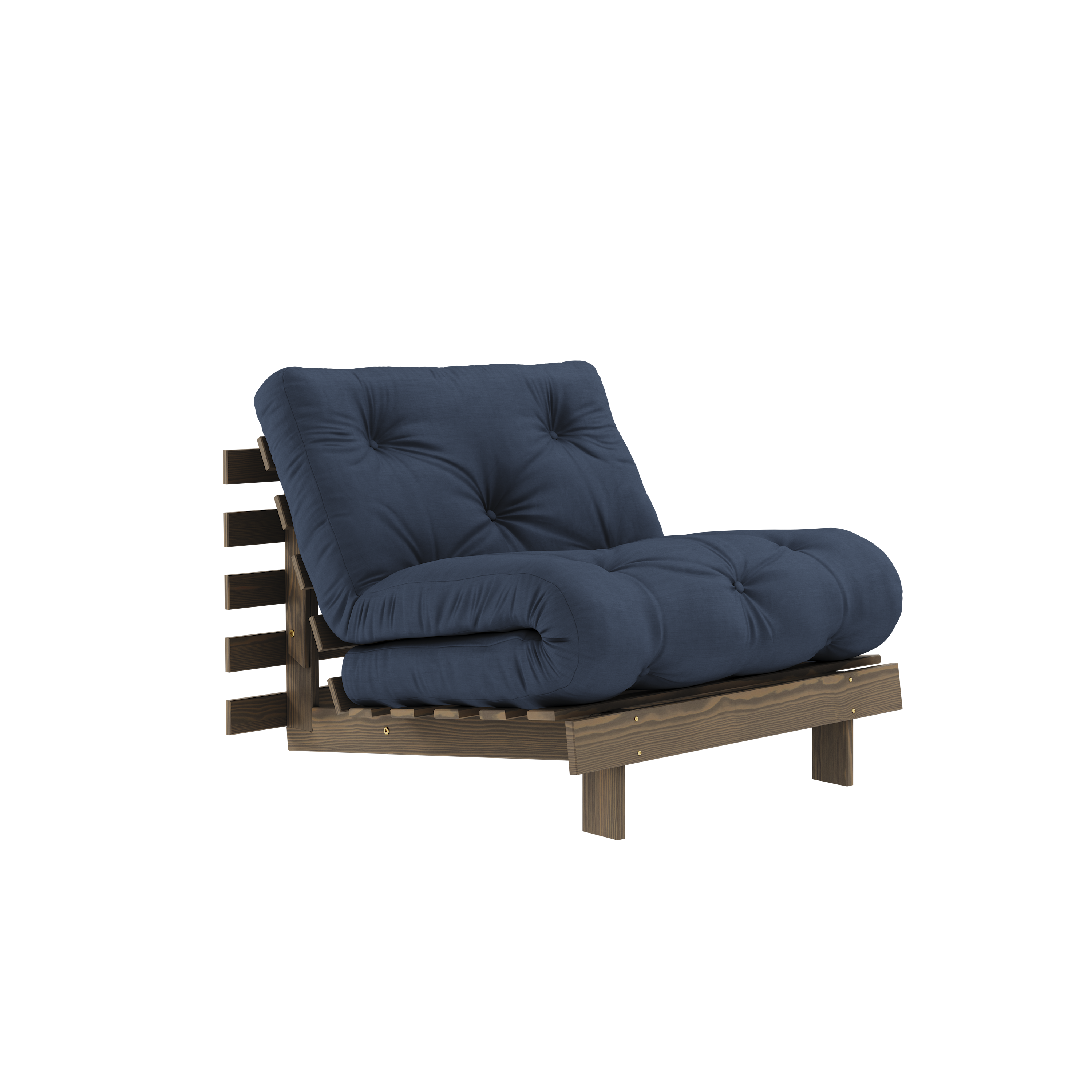 ROOTS CAROB BROWN 90 X 200 W. ROOTS MATTRESS NAVY