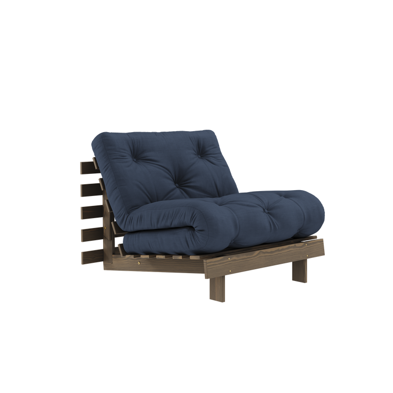 ROOTS CAROB BROWN 90 X 200 W. ROOTS MATTRESS NAVY