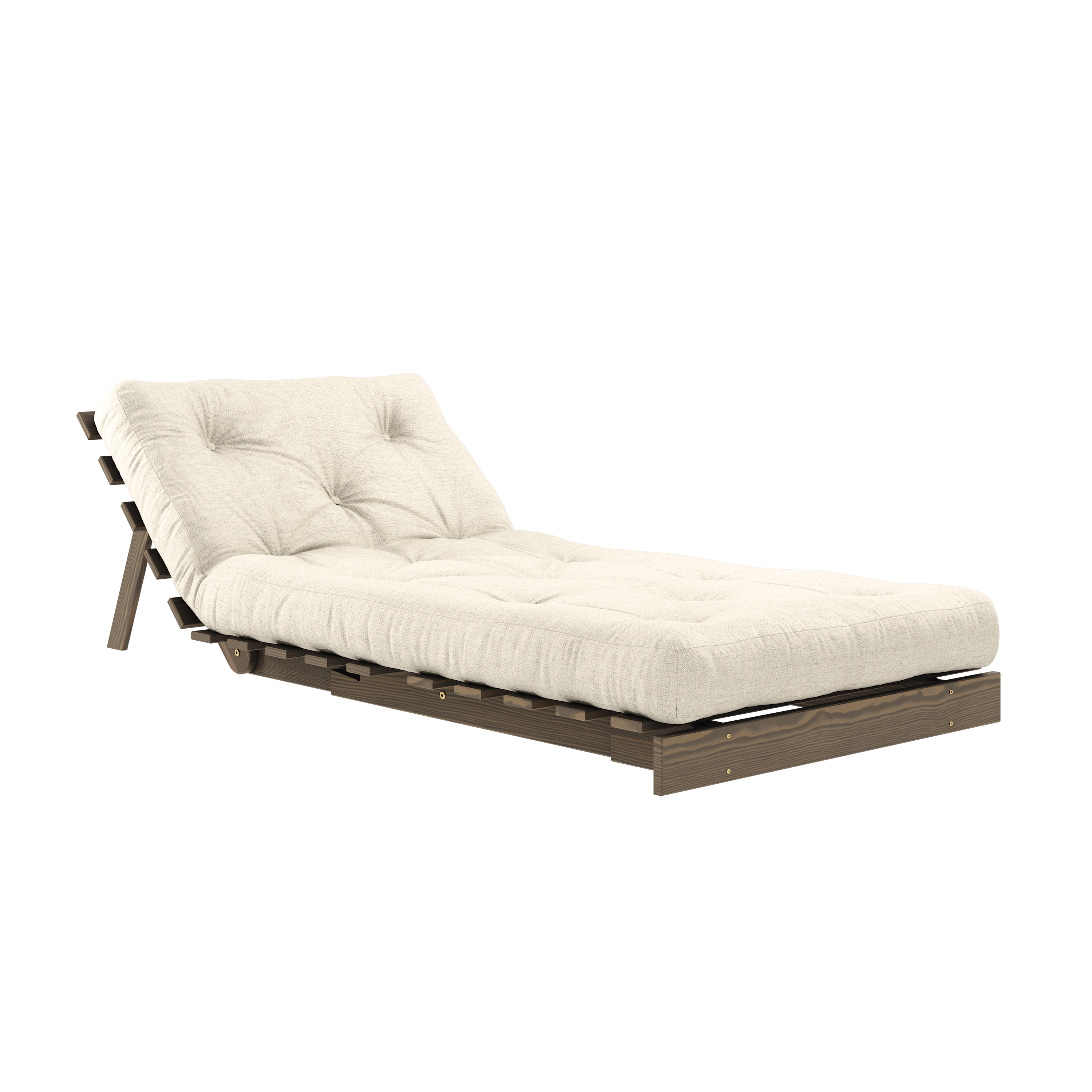 ROOTS CAROB BROWN 90 X 200 W. ROOTS MATTRESS LINEN