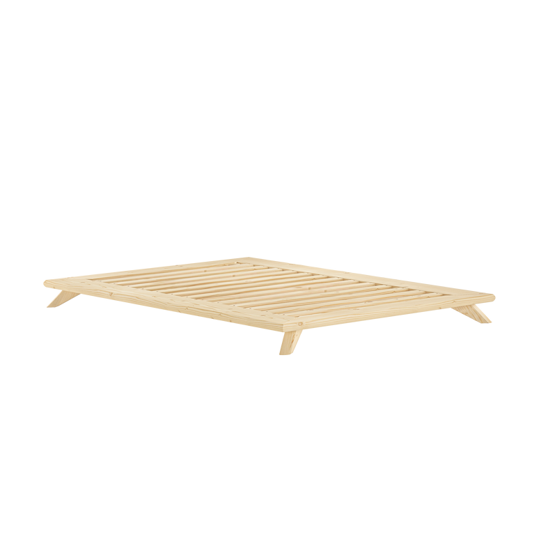 SENZA BED CLEAR LACQUERED 140 X 200