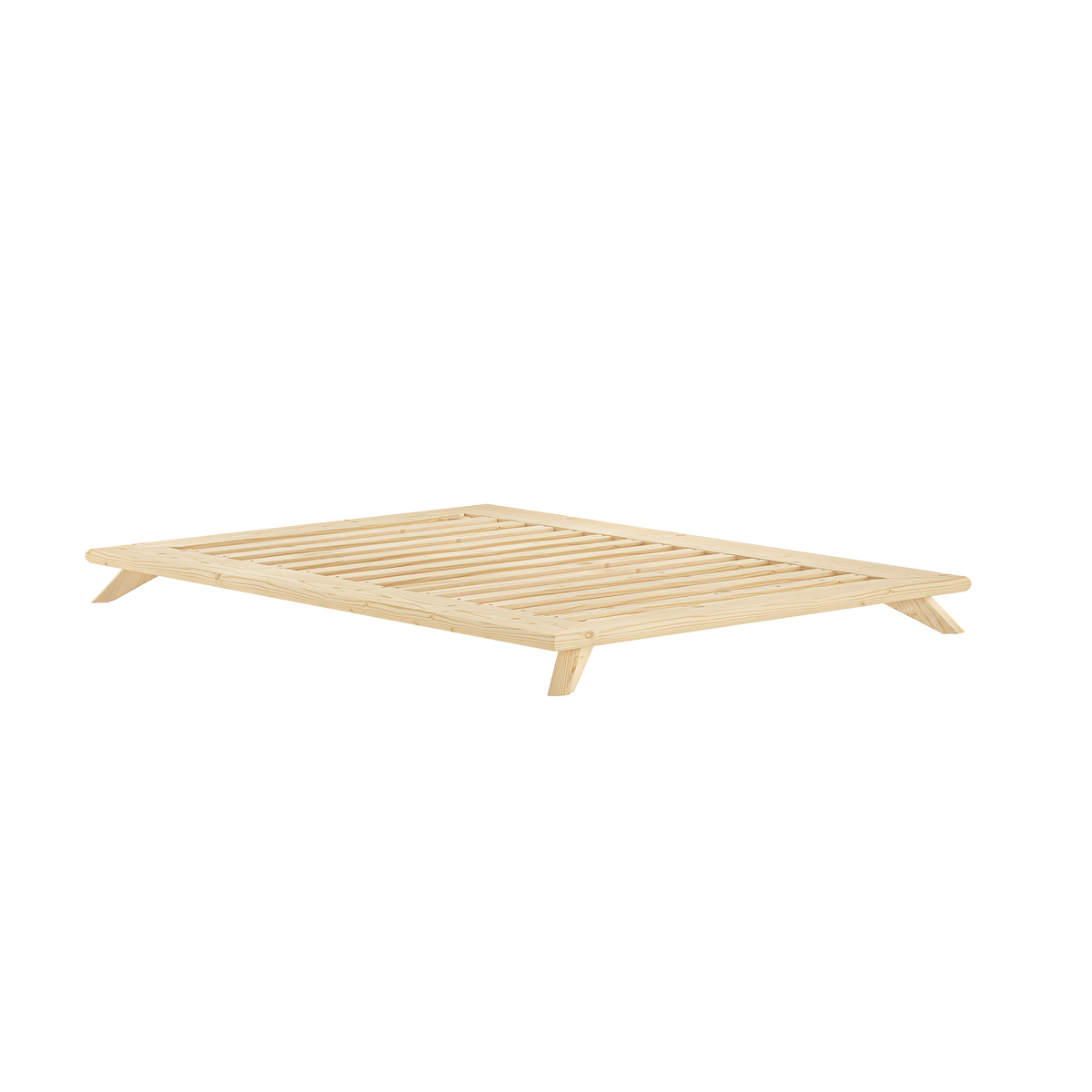 SENZA BED CLEAR LACQUERED 180 X 200