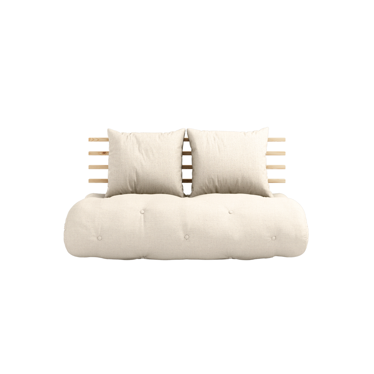 ENSEMBLE LAQUÉ TRANSPARENT SHIN SANO AVEC MATELAS SHIN SANO LINGE DE LIT