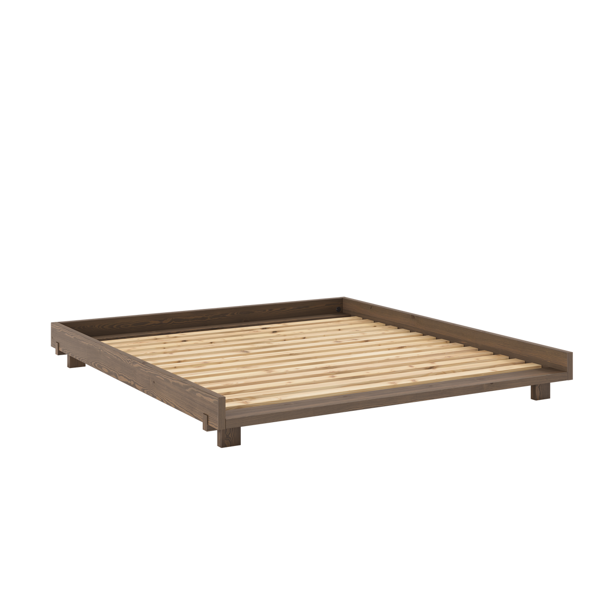 SOCIAL BED CAROB BROWN 180 X 200