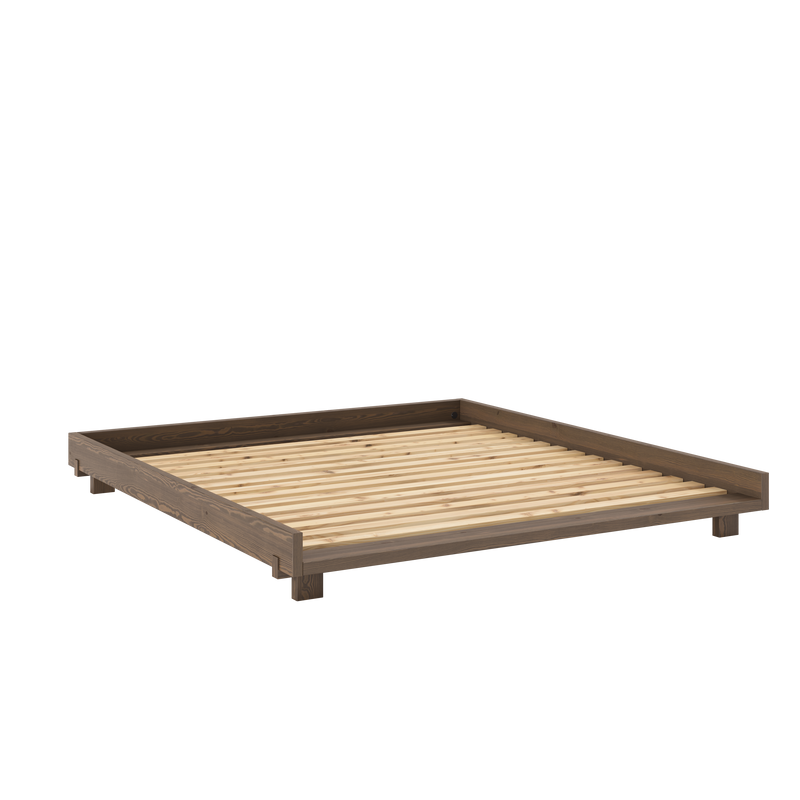 SOCIAL BED CAROB BROWN 180 X 200