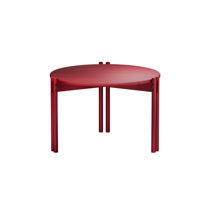 TABLE À BÂTONS HAUTE COQUELICOT ROUGE