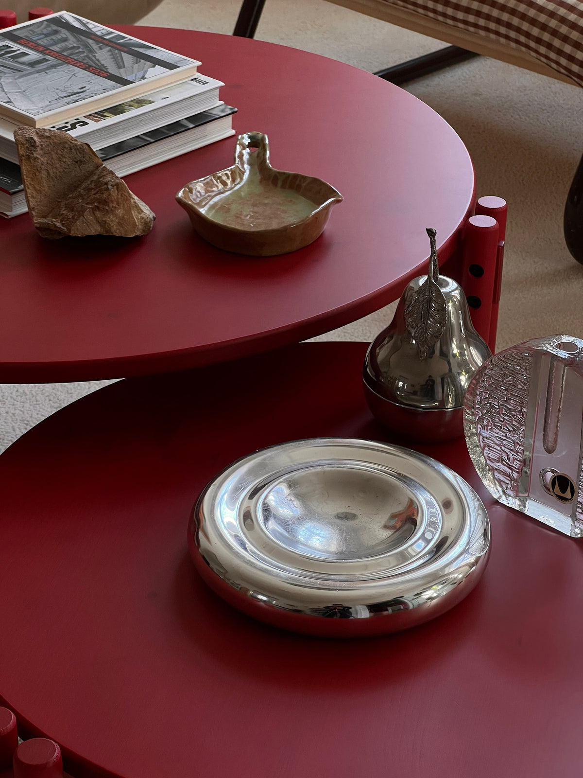 TABLE BASSE BÂTONS LUSH VERT