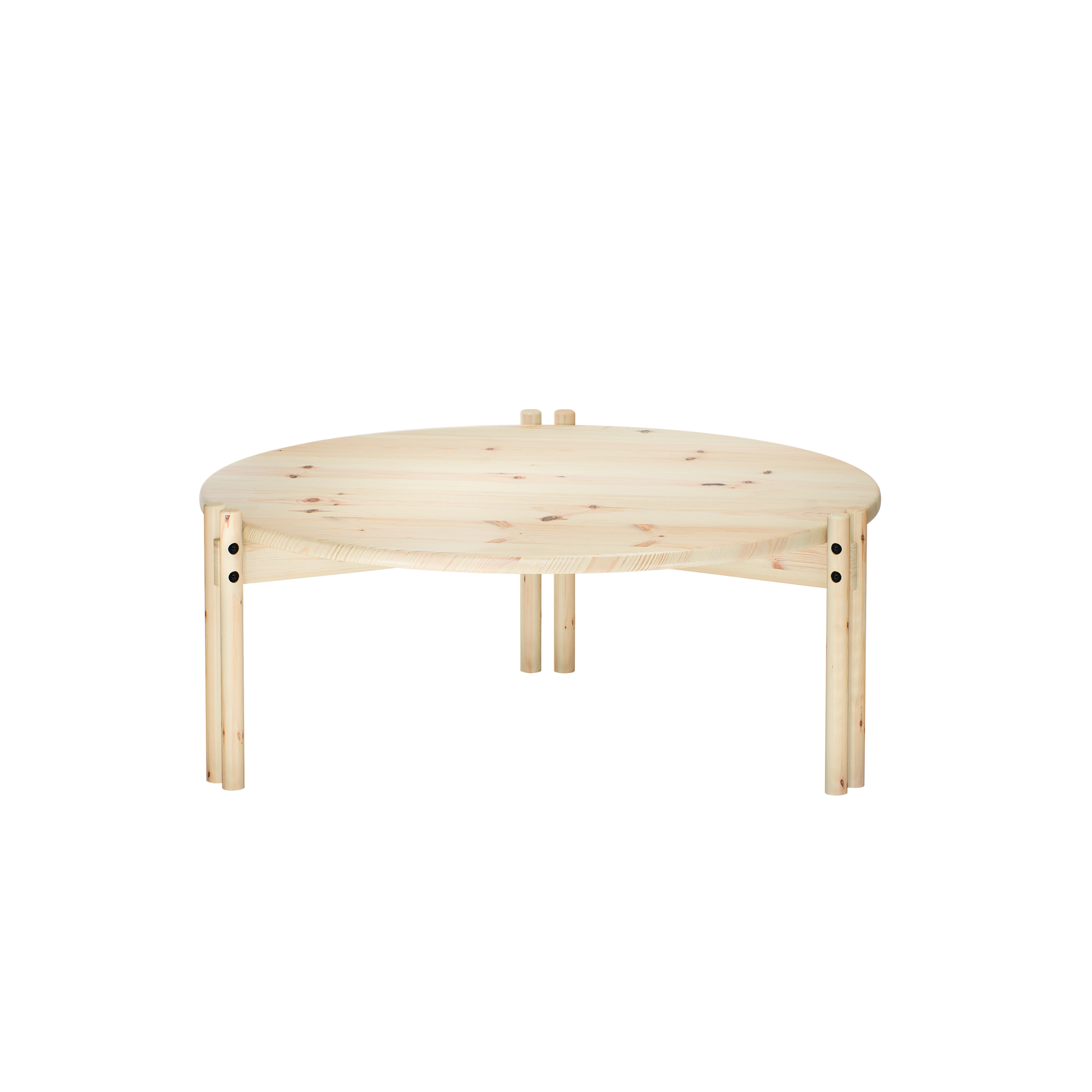 TABLE BASSE STICKS TRANSPARENTE