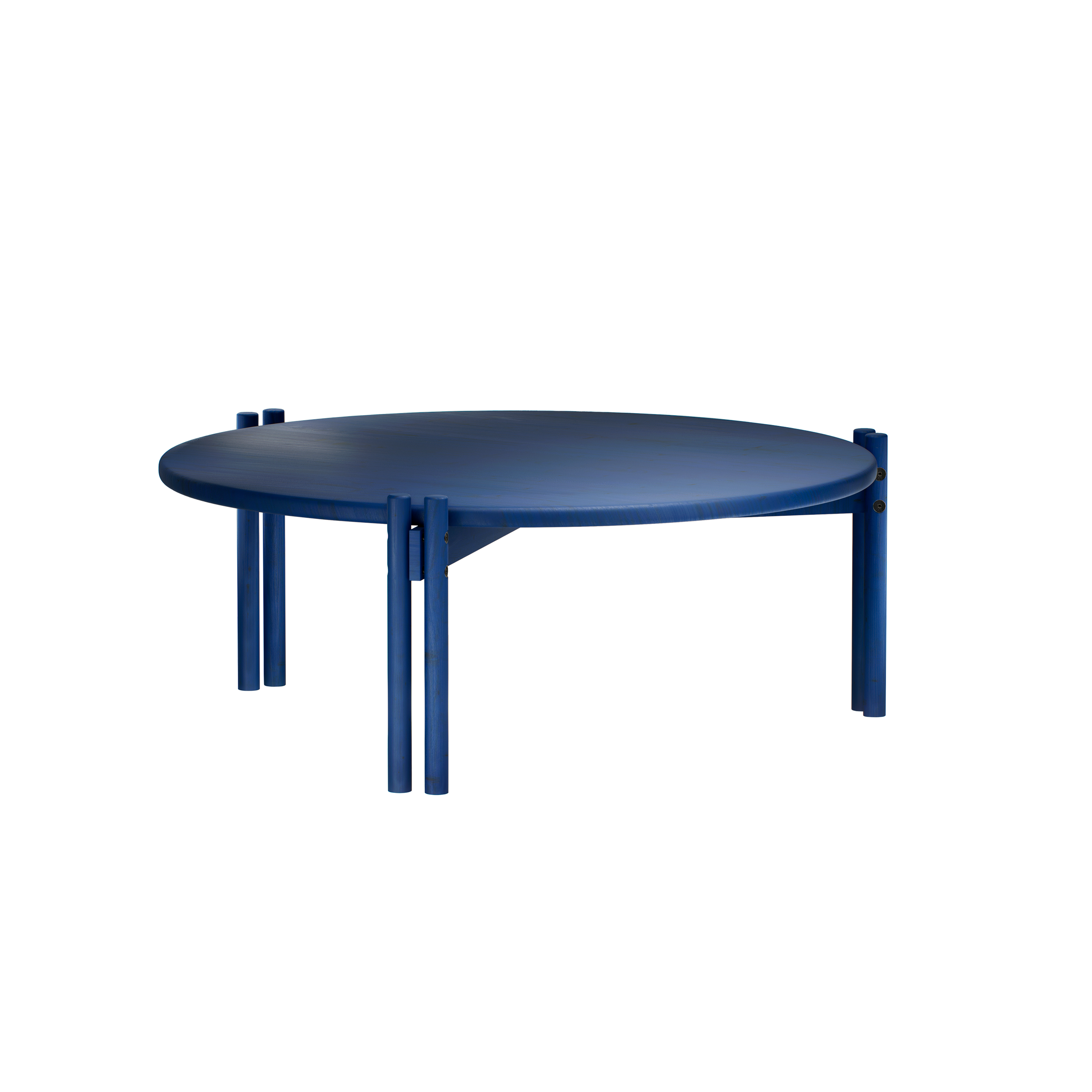 TABLE BASSE STICKS COBALT BLEU