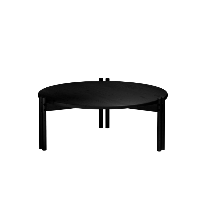 TABLE STICKS BASSE NOIR NUIT