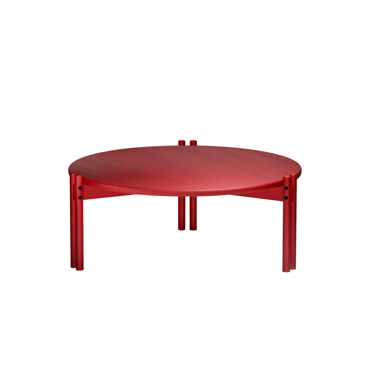 STICKS TABLE LOW POPPY RED