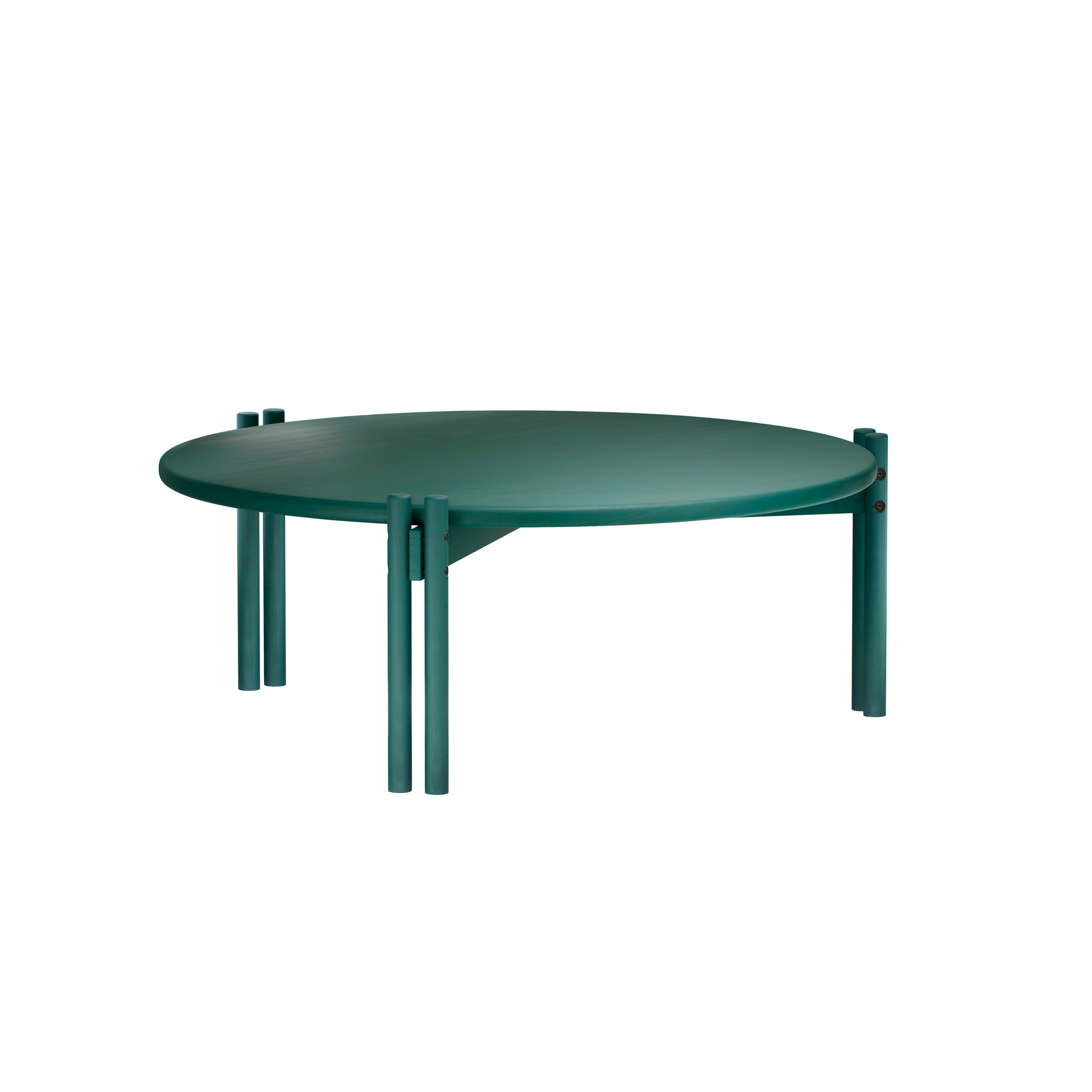 TABLE BASSE BÂTONS LUSH VERT