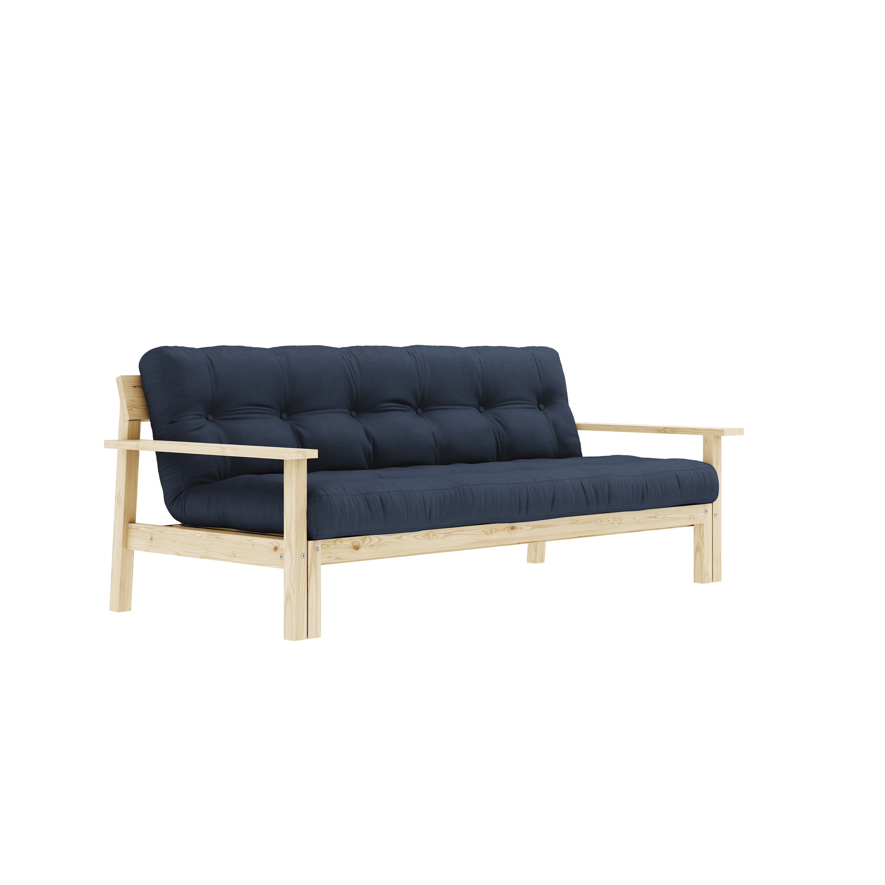 DÉCOUVRIR MATELAS MIXTE 5 COUCHES SATINÉE DÉGAGEMENT LAQUÉ W. NAVY