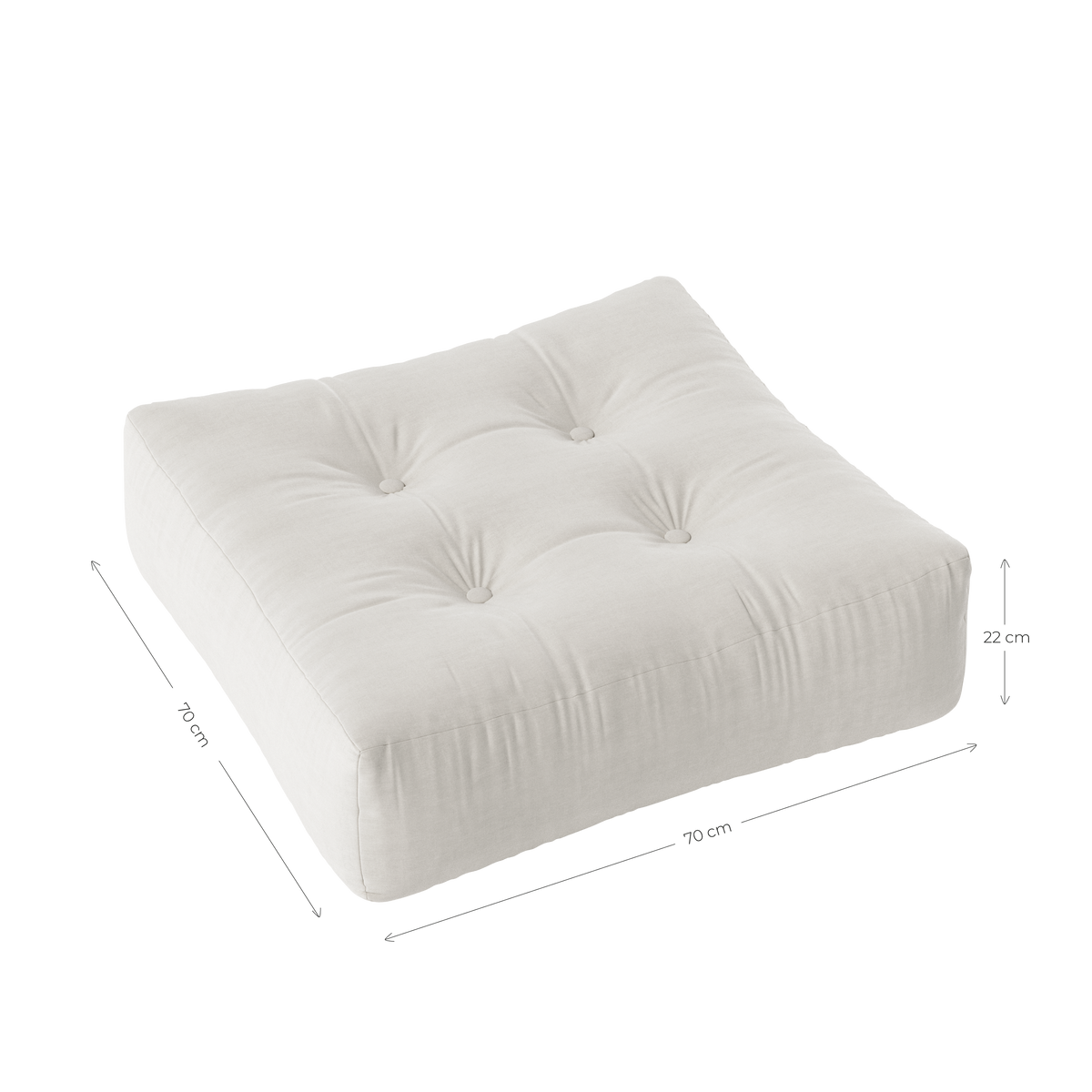 MORE POUF LINEN